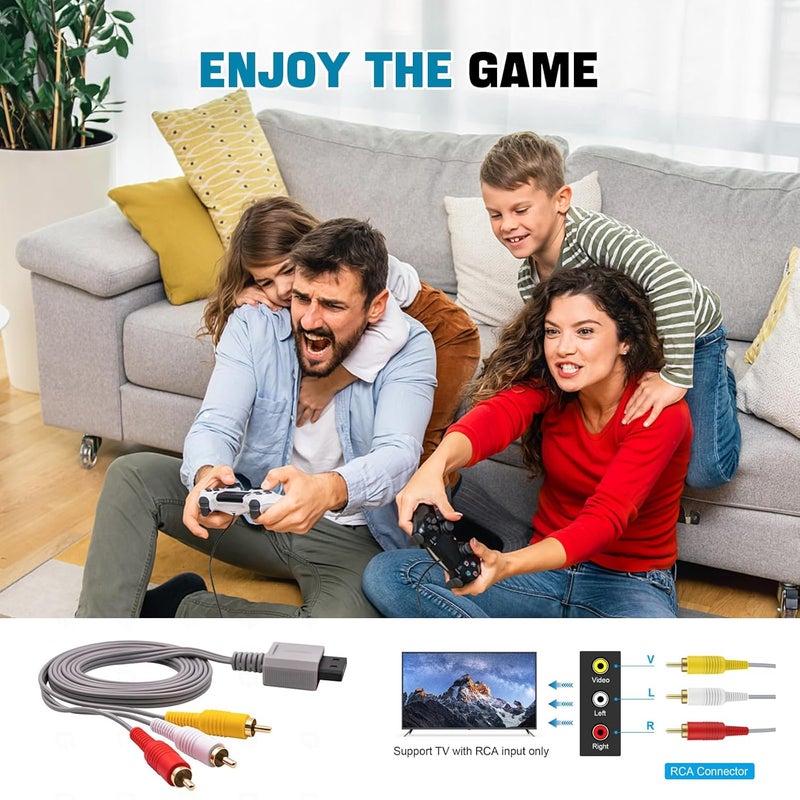 ROKO AV Cable for Wii/Wii U (AV for Wii) - Image 5